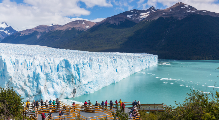 Los Glaciares National Park in Argentinië Los Glaciares National Park in Argentinië