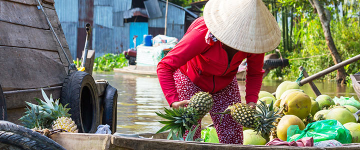 Markt in Vietnam Markt in Vietnam